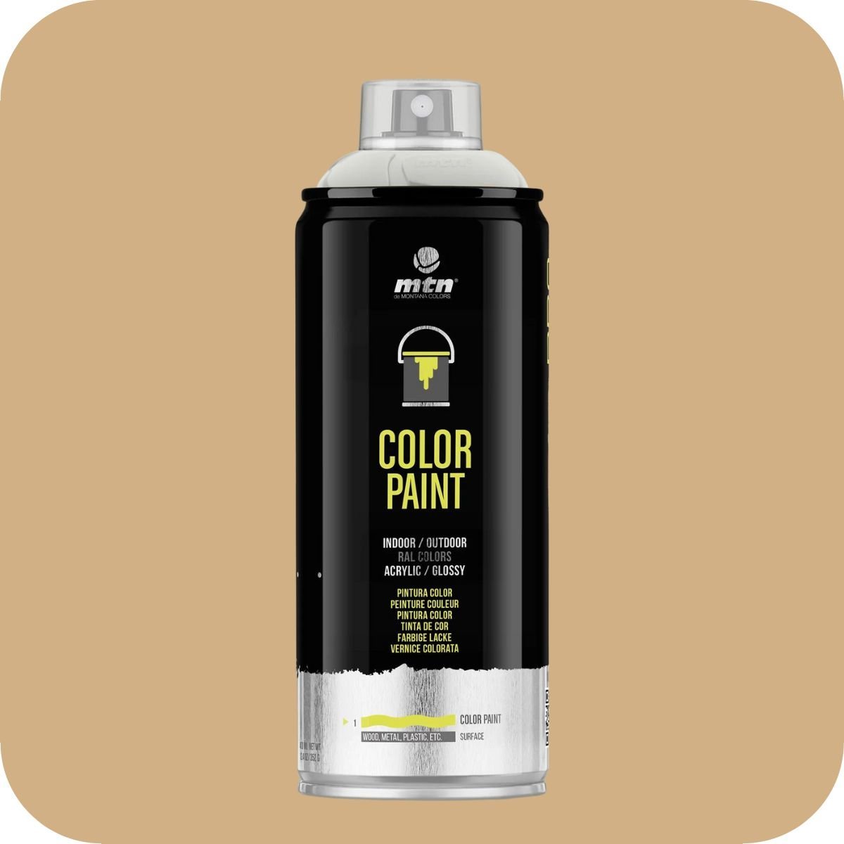 MTN PRO Beige - RAL 1001 - 400ml Aerosol