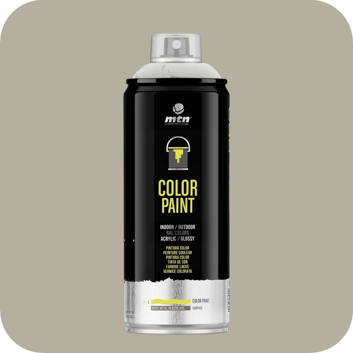MTN PRO Pebble Grey- RAL 7032 - 400ml Aerosol